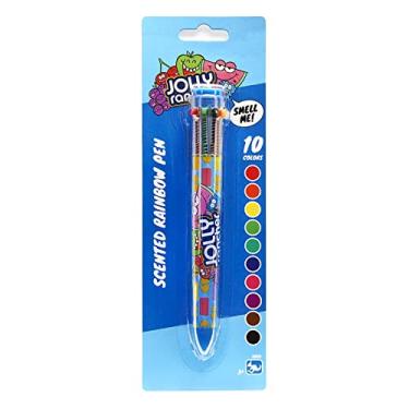 Imagem de Hershey's Jolly Rancher 1ct Rainbow Pen – Caneta retrátil multicolorida – 10 canetas perfumadas para crianças – Idades 3, 4, 5, 6, 7