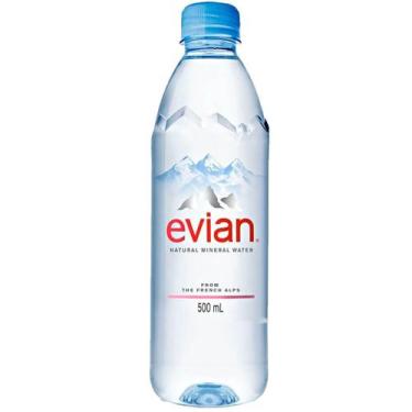 Imagem de Água mineral evian sem gás pet 500ml