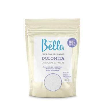 Imagem de Dolomita Facial Corporal Pré Pós Depilação Depil Bella 800g