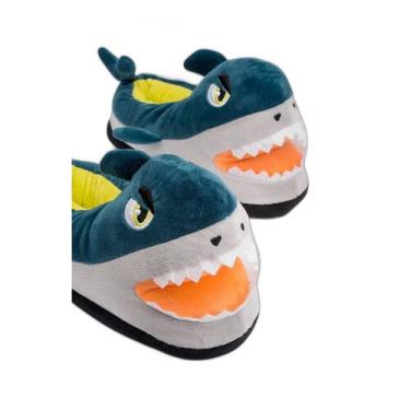 Imagem de Pantufa Menino Teen Tubarão Rockstar - Puket, 34 A 36