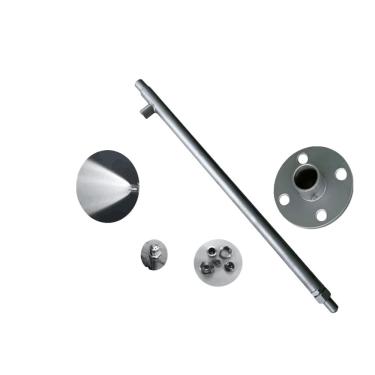 Imagem de XMGKMN Pistola de pulverização de resfriamento de gás de combustão FM fácil de instalar, resfriamento, têmpera e têmpera, canto grande tipo de fluxo com manômetro de dessulfuração semi-seca (tamanho