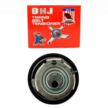 Imagem de DNJ Tensor de correia dentada TBT4363 para Fiat 2014-2020, Jeep 124 Spider, 500, 500L 1.4L L4 16V SOHC 1368cc
