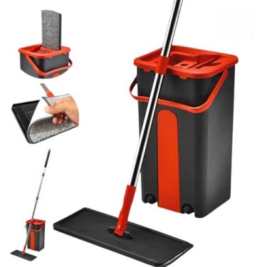 Imagem de Mop Lava e Seca 5L com Base Flexível 360° e Refil de Microfibra – Limpeza Rápida e Prática