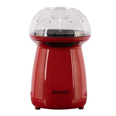 Imagem de Pipoqueira Elétrica Amvox Apc027 1200W Vermelha Vermelha 220V