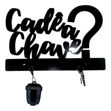 Imagem de Porta Chaves Decorativo Preto Modelo Passaro Home Mdf - Loja Dinka