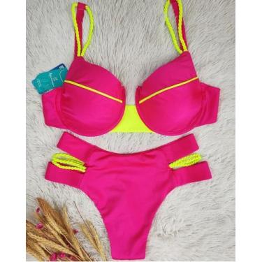 Imagem de Biquíni Suelen - Aquaianna, Pink, G