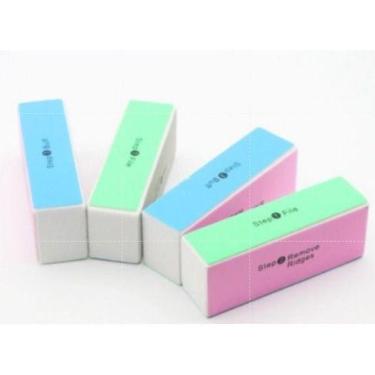 Imagem de Lixa 4 Faces Polidora De Unha Bloco Mágico - oem