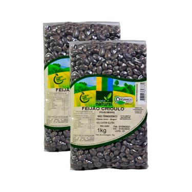 Imagem de Kit 2X: Feijão Crioulo Orgânico Coopernatural 1kg