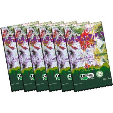 Imagem de Kit 6X: Chocolate 70% Cacau Orgânico Gula Merah Amma Chocolate 30g