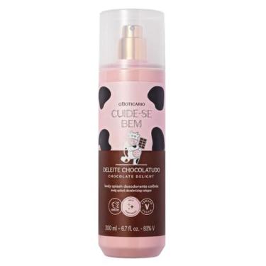 Imagem de Body Splash Desodorante Colônia Cuide-Se Bem Deleite Chocolatudo 200Ml
