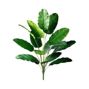 Imagem de Planta Artificial De Palmeira Tropical Com Folhas De Banana Falsas 60-
