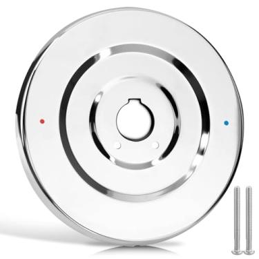 Imagem de Substituição de placa de escudo de chuveiro Chateau para 16090, kit de acabamento de chuveiro peças de reposição para alça de torneira de banheira, cromado