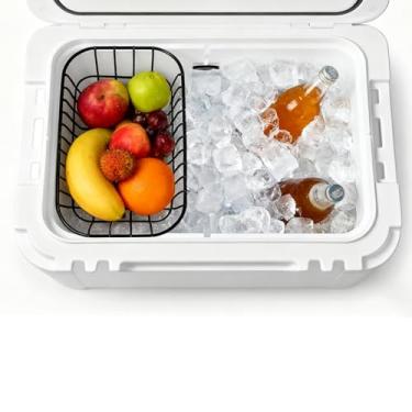 Imagem de Cesta térmica compatível com YETI Tundra Haul, Yeti Roadie 48 e yeti roadie 60 Ice Chest, acessórios para refrigeradores – Mantenha os alimentos secos e organizados (1 pacote)