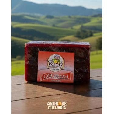 Imagem de Goiabada Cascão em Barra Premium - 500g - Sabor Autêntico - Doces da V