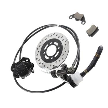 Imagem de Kit de de Pinça de Freio de Disco Traseiro Hidráulico para Bicicleta Suja Quad Atv Go Kart Rotor Ferramenta Bloco de Ferramentas para Taotao Kazuma Roketa Sunl Baja 50ccs-250ccs