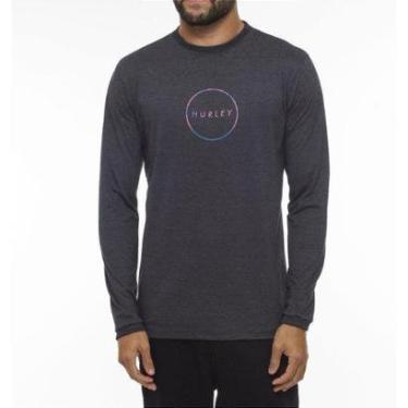 Imagem de Camiseta Hurley Manga Longa Inside WT23-Masculino