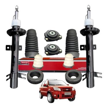 Imagem de Kit Amortecedores Dianteiros Completo Compatível com Ecosport Manual de 2003 a 2012 - Original
