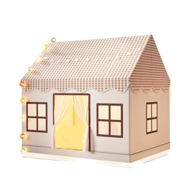 Imagem de Tenda Infantil Grande Com Luzes,Casinha De Boneca,O Refúgio Mágico de Sonhos