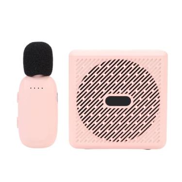 Imagem de OPPWONG Megafone Sem Fio, Microfone de Lapela Bluetooth Megafone Transmissão Clara e Qualidade de Som Estável para Palestras Educacionais, Discursos Públicos, Visitas Guiadas