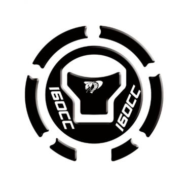 Imagem de Adesivo Bocal Cb Twister Cg Titan / Fan / Start 160 +2018 Preto Preto