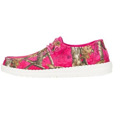 Imagem de Hey Dude Wendy Realtree Edge feminino | Sapatos femininos | Mocassins femininos sem cadarço | Confortável e leve, multicor, 40