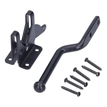 Imagem de Kit de trava de portão Ainoli à prova de ferrugem, aço carbono, cerca, parafuso, fechadura, acessórios de hardware para porta de segurança