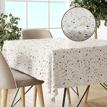 Imagem de Toalha Mesa Plástica Térmica Paint 4 Lugares 1,40