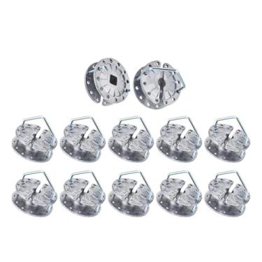 Imagem de predolo Conjunto de 12 peças de esticador de arame para cerca elétrica, ferramenta para cercar cercas, tensor de catraca para arame para jardim.