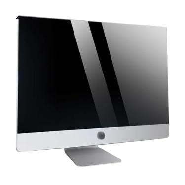 Imagem de Filtro de privacidade de computador 16:9, filtro de tela removível para monitor de mesa, instalação sem preocupações com película antiprivacidade de proteção de dados para escritório, shopping center