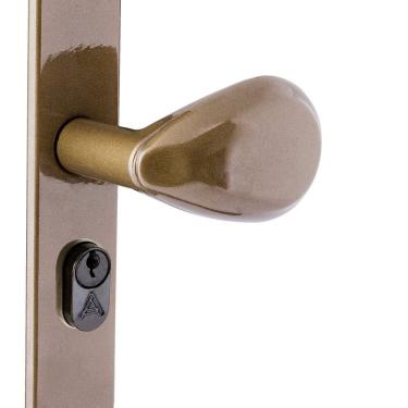 Imagem de Fechadura Entrada 40 Latonado Fosco Golf Aliança