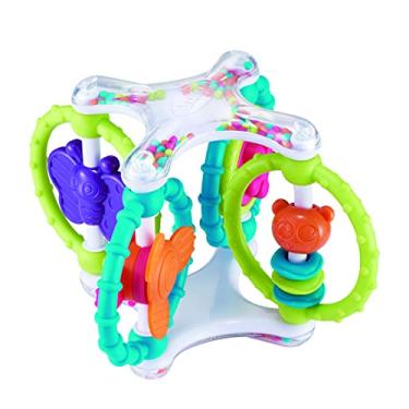 Imagem de Auby Brinquedo Infantil Cubo Chocalho com Modedor