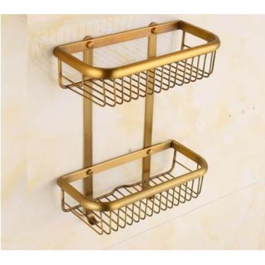 Imagem de Acessórios para banheiro, bronze antigo, bronze esculpido, hardware de banho, toalheiro, suporte de papel, cabide de toalha, suporte de escova de vaso sanitário, torneira, prateleira de duas