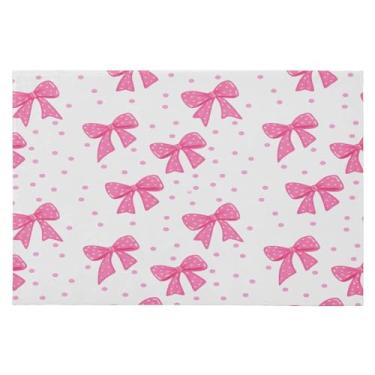 Imagem de Wassud Arcos fofos (2) tapete de porta 61 x 89 cm, tapete de área lavável antiderrapante com suporte de borracha, tapete macio e macio para sala de estar, quarto, entrada, entrada