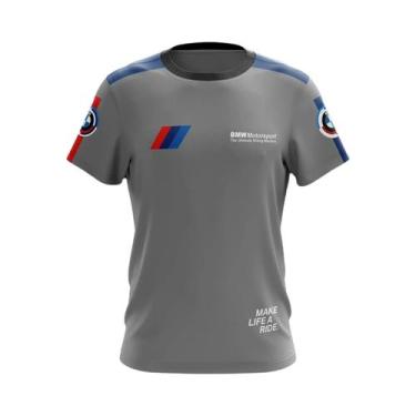 Imagem de Camiseta Masculina De Manga Curta BMW M Power, Esportiva, Para Corrida