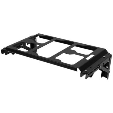 Imagem de Generic Montagem Dobrável, Bancada de Liga de Alumínio Premium Com Trilhos e Design Dobrável para Caixas de Ferramentas de Pacotes, Caixas de Ferramentas Superfície Estável para