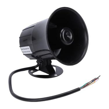 Imagem de Dpofirs Alto-falante de Sirene Megafone PA Compacto de 120dB, Reprodução de MP3 Com Som Nítido de 15W Com Controle USB, para Uso Industrial Marítimo de Veículos de Emergência de