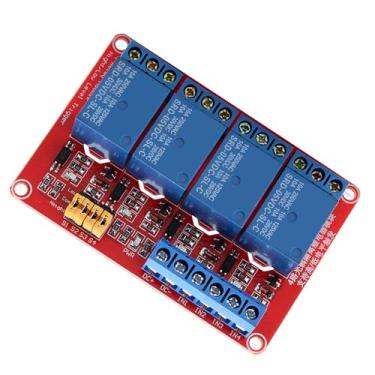 Imagem de Generic Módulo de relé, Placa de Módulo de relé Estável útil, de Disparo Alto e Baixo Design de Interface Humanizada Durável para AC 250V/10A, DC 30V/10A 5Ma Corrente de Disparo (#01)