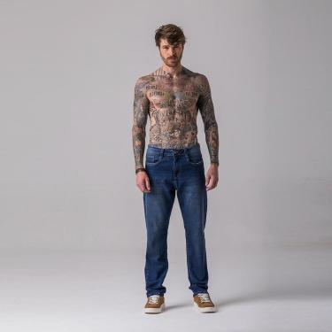 Imagem de Calça Masculina Jeans Reta Rock e Soda-Masculino