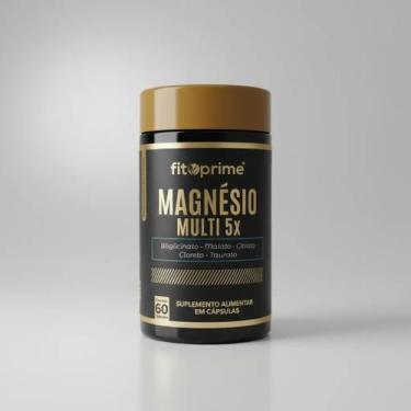 Imagem de 5 Magnésios Multi 5x - 60 Capsulas - Sem Sabor - Fitoprime