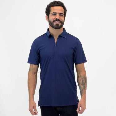 Imagem de Camisa Polo Sea Surf com Zíper Manga Curta Masculina-Masculino