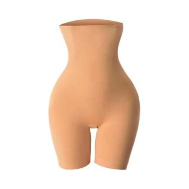 Imagem de Calças Modeladoras De Cintura Alta Para Mulheres, Shorts Slim Para Lev