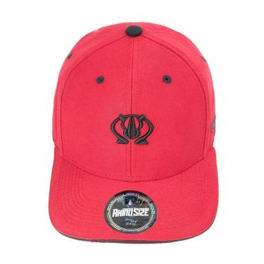Imagem de Boné Flex Fit Algodão Vermelho Aba Curva Rhs-124 Rhino Size-Unissex