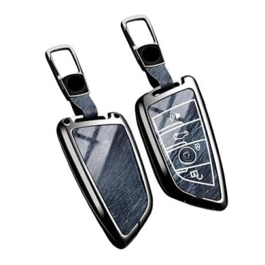 Imagem de Capa de chave de carro de couro de liga de zinco compatível com BMW F20 G20 G30 X1 X3 X4 X5 G05 X6 X7 G11 F15 F16 G01 G02 F48 Acessórios para automóveis((A4) speaker 5)