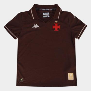 Imagem de Camisa Vasco Infantil III 25/26 s/n Jogador Kappa-Unissex