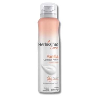 Imagem de Desodorante Aerossol Vanilla 150ml Herbíssimo, 1 unidade