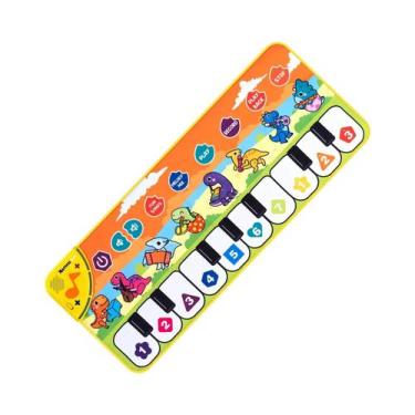 Imagem de Tapete Musical Infantil Com Teclado E 8 Sons De Animais, Brinquedo Edu