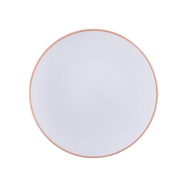 Imagem de Prato Raso Tramontina Jeri Mocha Em Porcelana 25 Cm Tramontina