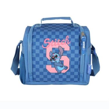Imagem de Lancheira Térmica STITCH DISNEY Luxcel LA50053SC Azul
