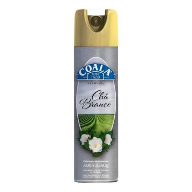 Imagem de kit 2 Perfumador de ar coala chá branco 400ml