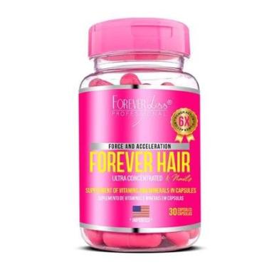 Imagem de Suplemento de Crescimento Capilar Forever Liss Forever Hair 30 Cáps-Unissex